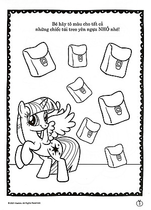 Sách My Little Pony - Jumbo Tô Màu Và Các Trò Chơi 8