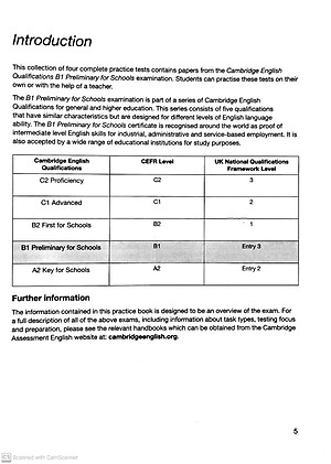 B1 Preliminary For Schools 1 For The Revised 2020 Exam Student's Book With Answers With Audio With Resource Bank: Authentic Practice Tests (PET Practice Tests)
