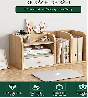 Kệ Sách Để Bàn Phong Cách Nordic