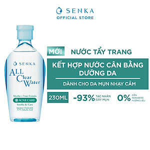Nước tẩy trang ngừa mụn Senka 230ml