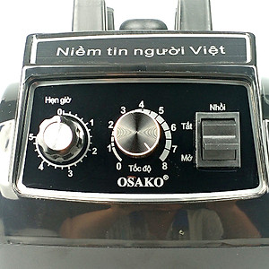 Máy Xay 1800W Sinh Tố Công Nghiệp Osako OS-1800 Đa Năng Công Suất Lớn Bộ 6 Lưỡi Dao Xay Tất Cả Các Loại Thực Phẩm-Hàng Chính Hãng