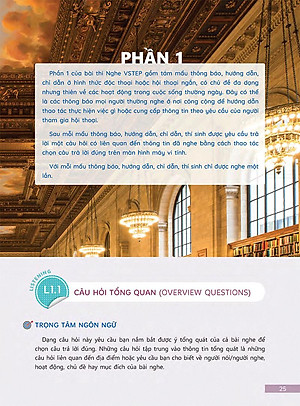 Sách Tài Liệu Luyện Thi Tổng Hợp VSTEP Bậc 3 (B1) (Quét Mã Qr Hoặc Vào Trang Web Để Nghe File Mp3)