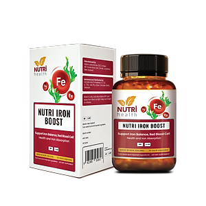 Viên Sắt Hữu Cơ New Zealand Nutri Iron Boost 30 Viên | Giúp Bổ Sung Sắt, Acid Folic Cho Cơ Thể - Nhập Khẩu Chính Hãng