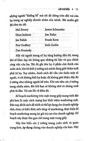 Sách Kế Hoạch Marketing Trên Một Trang Giấy (Những Chỉ Dẫn Dễ Hiểu Nhất Cho Một Kế Hoạch Marketing Thông Minh)