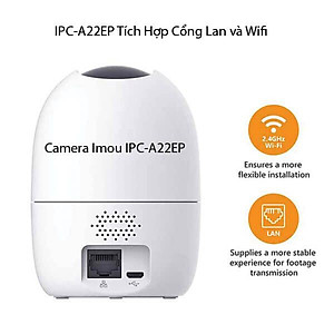 Camera IP Wifi IMOU IPC A22EP chuẩn 1080P Xoay 360 độ -  hàng chính hãng