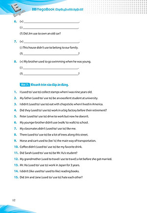 Sách Luyện Chuyên Sâu Ngữ Pháp Và Bài Tập Tiếng Anh 7 Tập 2 (Chương Trình Mới)