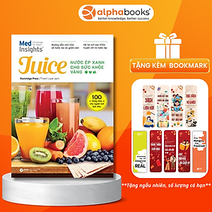 Sách JUICE - NƯỚC ÉP XANH CHO SỨC KHỎE VÀNG