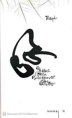 Sách Tuyển Tập Thư Pháp - Tri Ân Cha Mẹ