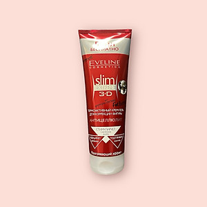 Kem  Hỗ Trợ Tan Mỡ Slim 3D Eveline Extreme - Kem Tan M.ỡ Thừa Eveline Extreme 3D 250ml