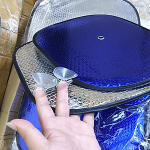 Combo 4 Tấm Chắn Nắng Ô TÔ Núm Hít Cực Rẻo Hút Chắc Hàng Dầy Đẹp