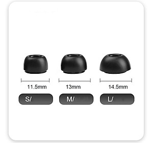 Cặp Nút Đệm Tai Nghe Silicone Thay Thế Cho Samsung Galaxy Buds 3 Pro / Buds 3 FE - Hàng Chính Hãng