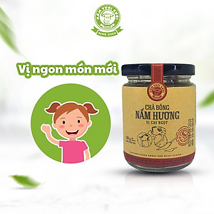 Chà Bông Nấm Hương Vị Cay Ngọt 100g Nấm Tươi Cười