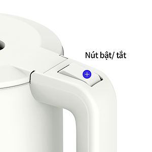 Ấm Đun Siêu Tốc LocknLock EJK728IVY 1.7L 1850-2200W, Hàng Chính Hãng, Nút Kéo Mở Nắp - JoyMall