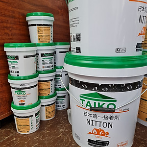 Sơn Chống Thấm TAIKO NITTON - Chống thấm vết nứt mái nhà, sàn nhà vệ sinh, máng xối, tôn, triệt để (Hiệu quả hơn khi pha với xi măng)