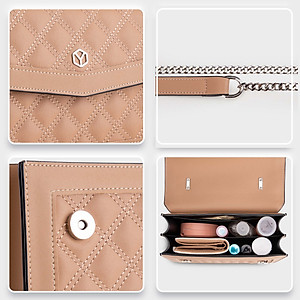 Túi Yuumy ( Thời trang nữ đi chơi nắp gập size 22 - Túi đeo chéo da Seasand YN140 )