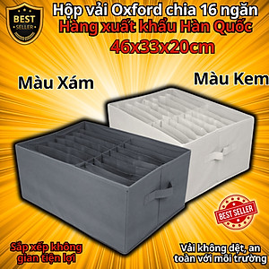 Hộp đựng đồ chia ngăn 9 và 16 ngăn sắp xếp quần áo Danido - Khay đựng đồ chia ngăn tiện ích, chất liệu cao cấp