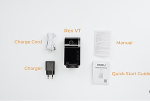 Camera Imou Rex VT / Rex VT Pro 3K 5MP - Gọi video 2 chiều, Phát hiện người và thú cưng, Hồng ngoại ban đêm, Chuông báo - HÀNG CHÍNH HÃNG