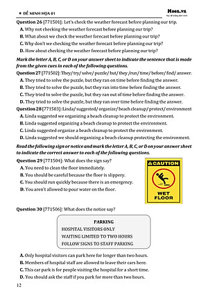 Sách - 80 Đề Minh Họa Thi Vào 10 - Môn Tiếng Anh