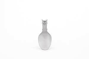 Muỗng soup titanium Keith Ti5308 gấp gọn size lớn