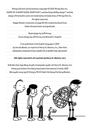 Nhật Ký Chú Bé Nhút Nhát - Tập 16: Big Shot - Trùm Cuối (Song Ngữ Việt-Anh)