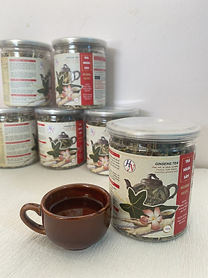 [Date xa] Trà nhân sâm hũ 100g - Hoang Ngoc Global