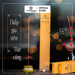 Nhang trầm hương tự nhiên Thiên Mộc Hương | Loại 12 Năm | Không cay mắt, Không Ngứa Mũi, Thơm Nhẹ, Dễ Chịu, An Toàn sức khỏe