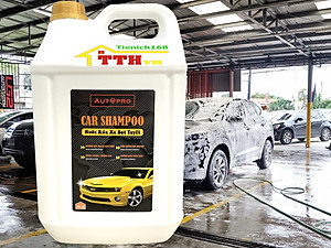 Nước rửa xe bọt tuyết Car Shampoo 5 lít cho ô tô xe máy 