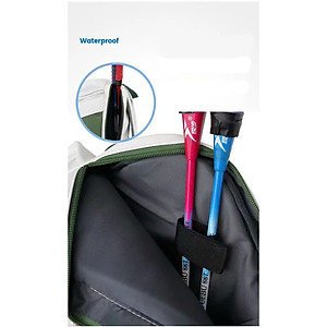Balo cầu lông chống nước để vợt Pickleball Tennis Badminton, ba lo thể thao đựng giày dụng cụ Sport Bag 47*19*31CM phong cách siêu đẹp