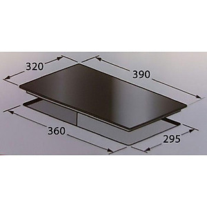 Bếp Hồng Ngoại Đơn Âm Cảm Ứng DOMINO KAFF KF-330C - Hàng Chính Hãng