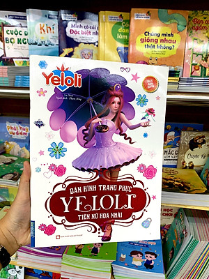 Sách Dán Hình Trang Phục Yeloli - Tiên Nữ Hoa Nhài