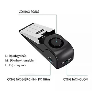 Báo Động Chống Trộm Cảm Biến Chặn Cửa - Hàng Chính Hãng