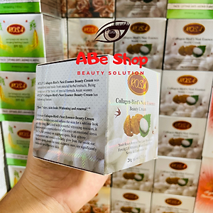 Kem ROSA Collagen Huyết Yến - COLLAGEN BIRD'S NEST BEAUTY CREAM 20g - Làm Trắng - Giảm Thâm Nám - Chống Lão Hoá