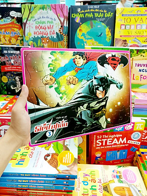 Sách Ghép Hình - Siêu Nhân 3 (Tái Bản)