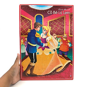 Sách Ghép Hình - Cô Bé Lọ Lem