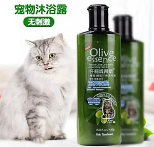 Sữa Tắm Dành Riêng Cho Chó Mèo OLIVE ESSENCE 450Gr