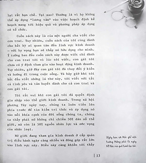 Sách Tâm Thư Nhà Doanh Nghiệp