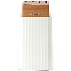 Bộ Dao 6 Món Lock&Lock (4 Dao, 1 Kéo, 1 Hộp Đựng Dao) CKK802