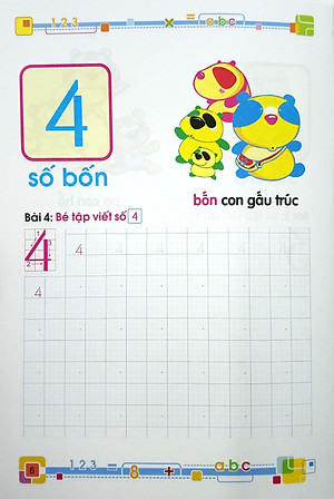 Tủ Sách Cho Bé Vào Lớp 1 - Bé Học Toán Dành Cho Học Sinh Mẫu Giáo Lớn