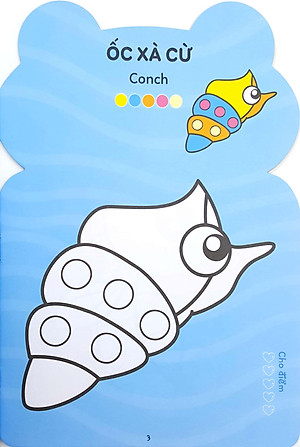 Sách Tô Màu Hoàng Tử Ếch - Động Vật Dưới Biển