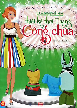 Sách Dán Hình Thiết Kế Thời Trang Công Chúa (Tập 4)