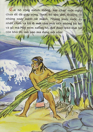 Tranh Truyện Dân Gian Việt Nam - Cất Nhà Giữa Hồ