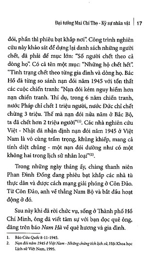 Sách Đại Tướng Mai Chí Thọ