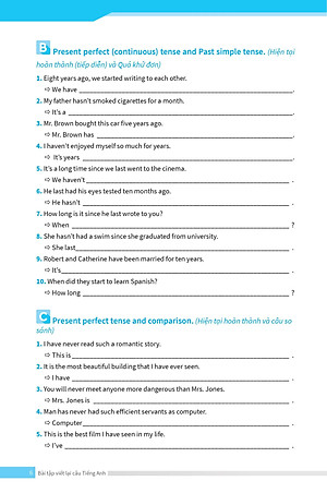 Bài Tập Viết Lại Câu Tiếng Anh ( Ôn Thi Vào Lớp 10 Và 10 Chuyên )