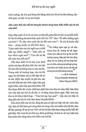 Sách Để Trẻ Tự Do Suy Nghĩ