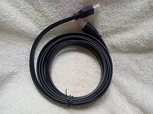 Cáp HDMI dẹp từ 1 mét rưỡi đến 20 mét, dùng để nối tivi với máy tính, máy chiếu, cáp chất lượng hình ảnh 4K - Hàng chính hãng