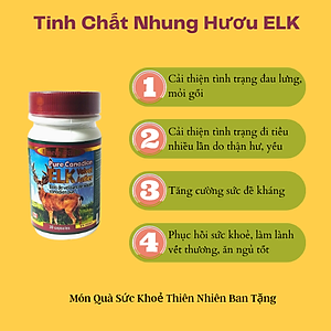 Nhung Hươu Uncle Bill Pure Canadian Elk Hộp 30 Viên, Nhập Khẩu Canada, Từ 75 Phần Nhung Tươi Yên Ngựa Của Loài Hươu Đỏ Sừng Tấm (Cervus Elaphus Canadensis) Mới Tạo Ra 1 Phần Nhung Hươu Tinh Chất, Món Quà Sức Khoẻ