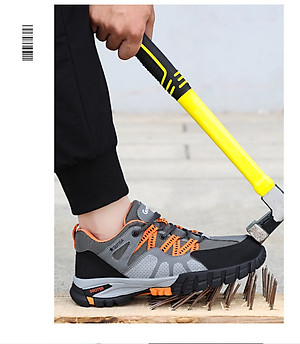 Giày Bảo Hộ Lao Động Nam Thể Thao US ARMY (GUYISA 105) Cao Cấp, Chống Thấm Nước Và Trơn Trượt, Giày Chống Đinh Tiêu Chuẩn Châu Âu -HÀNG CHÍNH HÃNG