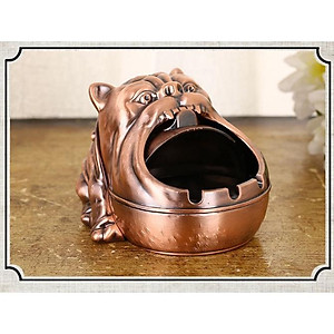 GẠT TÀN THUỐC HÌNH CHÓ BULLDOG ĐẸP LẠ TRANG TRÍ NHÀ CỬA ĐỘC ĐÁO DỄ SỬ DỤNG