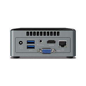 Máy tính văn phòng mini Intel NUC6CAYS - Chưa bao gồm RAM & SSD - Hàng chính hãng