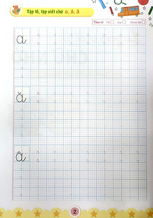 Luyện Viết Theo Mẫu Chữ Nhỏ - Chữ Thường, Chữ Hoa (Dành Cho Học Sinh Tiểu Học)